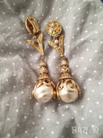 старинни обеци 2, снимка 2 - Обеци - 40704889