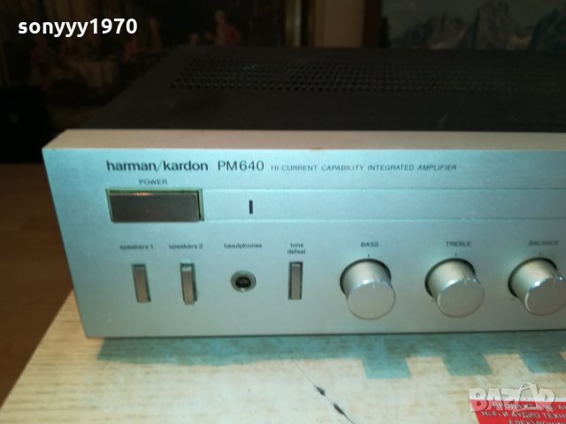 harman/kardon pm640 stereo amplifier 1105211151, снимка 3 - Ресийвъри, усилватели, смесителни пултове - 32835834