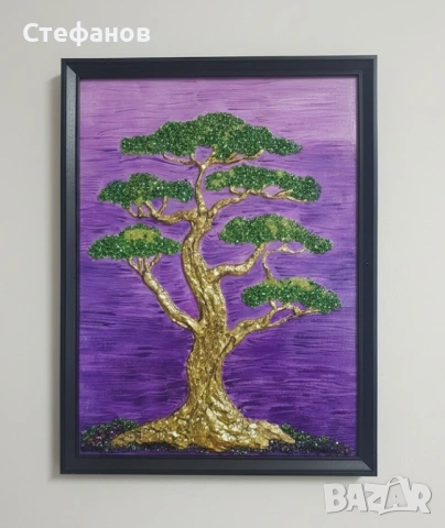 "Хармония", смесена техника, 3D ефект