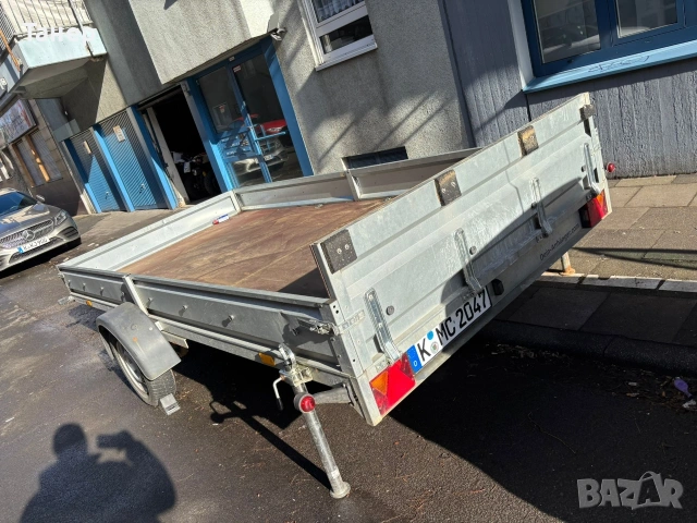 Немско Ремарке / Платформа с големи размери до 750 кг, снимка 2 - Ремаркета - 53421241