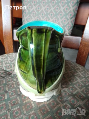 кана керамика френска17 см, снимка 6 - Антикварни и старинни предмети - 47483769