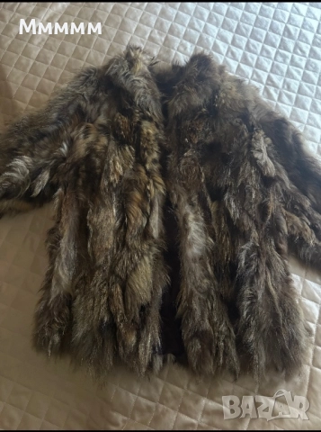 Палто от лисица естествен косъм, снимка 4 - Палта, манта - 52338939