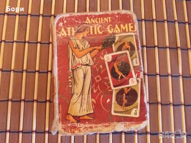 Panco Carta "Ancient Athletic Games" , снимка 3 - Карти за игра - 27849284