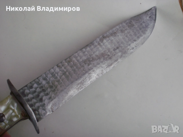 Стар голям български нож 28 см. кама  , снимка 5 - Ножове - 51978288