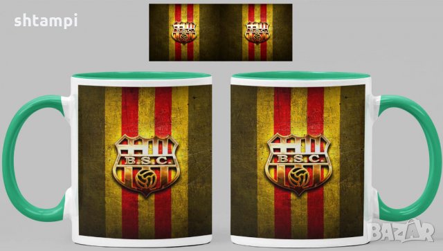 Чаша Барселона Barcelona Керамична, снимка 3 - Фен артикули - 34782994