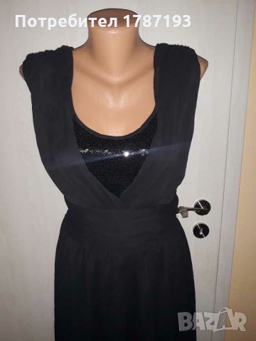 Нова дълга черна рокля Anna Field, снимка 6 - Рокли - 28630821