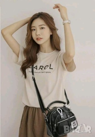 дамска чанта и раница 2 в 1