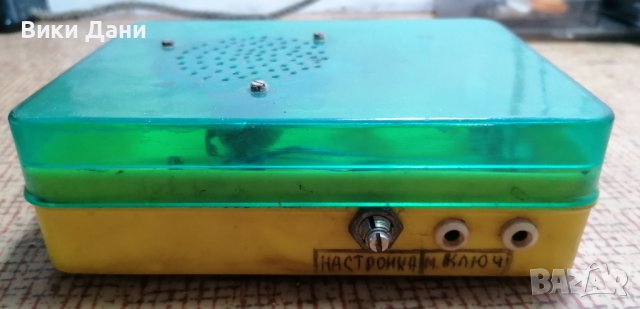 соц зумер ръ1на изработка с военен морзов ключ и Куплунг за самолет, снимка 3 - Антикварни и старинни предмети - 38393227