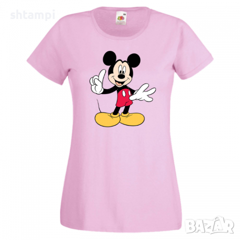 Дамска тениска Mickey Mouse 9 Мини Маус,Микки Маус.Подарък,Изненада,, снимка 1 - Тениски - 36526632