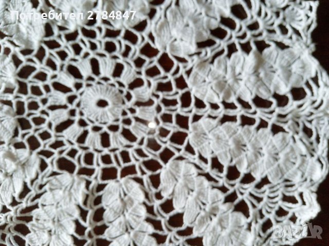 Каре плетено на една кука , снимка 3 - Декорация за дома - 37995542