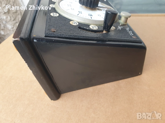 стар бакелитов уред - секундомер, снимка 6 - Антикварни и старинни предмети - 52704989