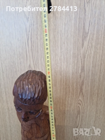 Статуетка / дърворезба, снимка 7 - Статуетки - 52377564