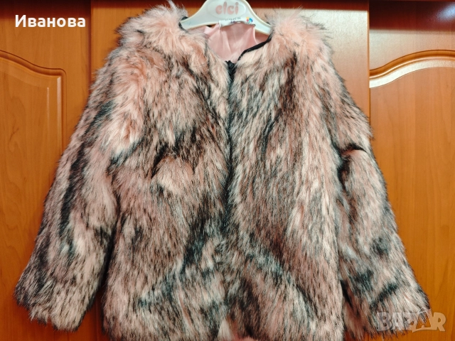 Детско палто и детско розово зимно яке, снимка 2 - Детски якета и елеци - 52771974