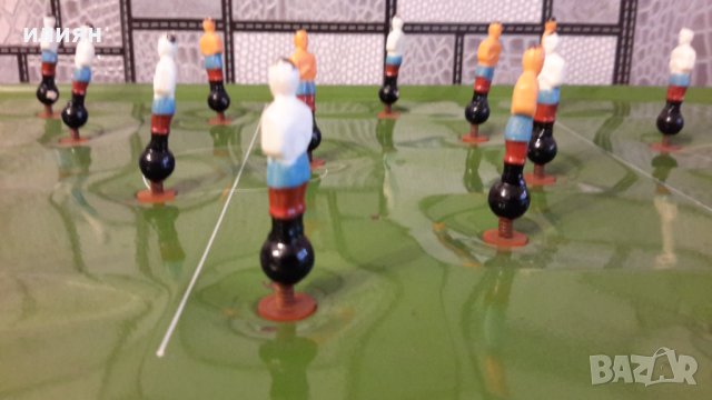 Стара ламаринена игра, футбол има забележки , снимка 13 - Колекции - 40726456