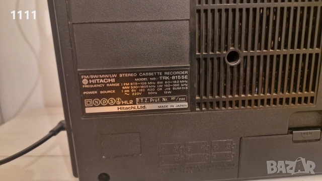HITACHI TRK-8155E/6, снимка 15 - Ресийвъри, усилватели, смесителни пултове - 53274687