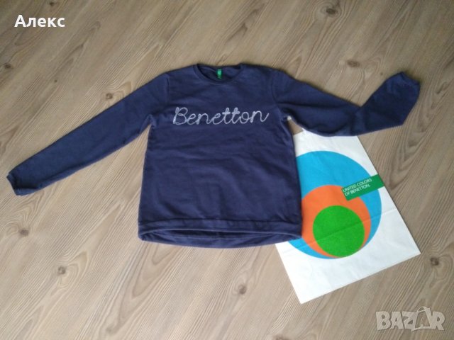 Benetton - суичър 10-11г, снимка 1 - Детски анцузи и суичери - 39954228