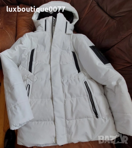 Зимна пухена парка Boss L , снимка 2 - Якета - 52905009