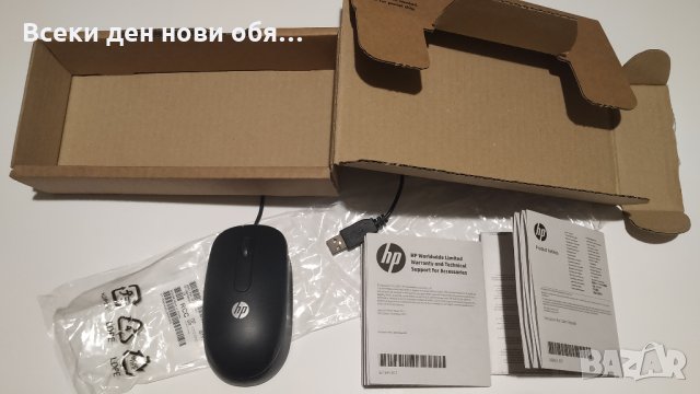 Оптична мишка HP с USB кабел, снимка 17 - Клавиатури и мишки - 28080912
