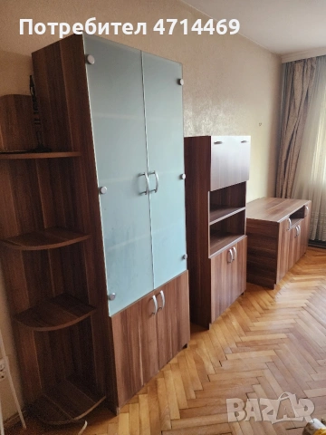 4 модулна с етажерка