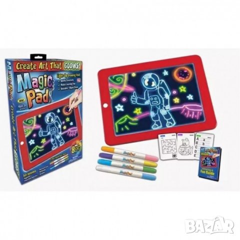 Magic Sketch Pad - фантазийте на вашето дете оживяват, снимка 4 - Рисуване и оцветяване - 32939764