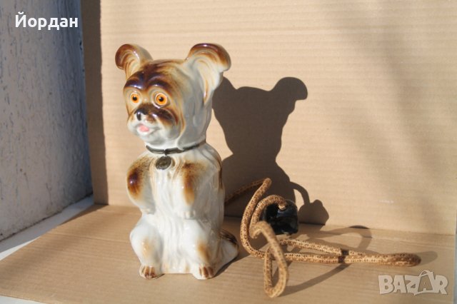 Стара порцеланова лампа 