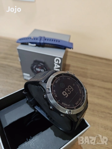 Garmin Fenix 6 pro Solar перфектен , снимка 5 - Смарт часовници - 53575201