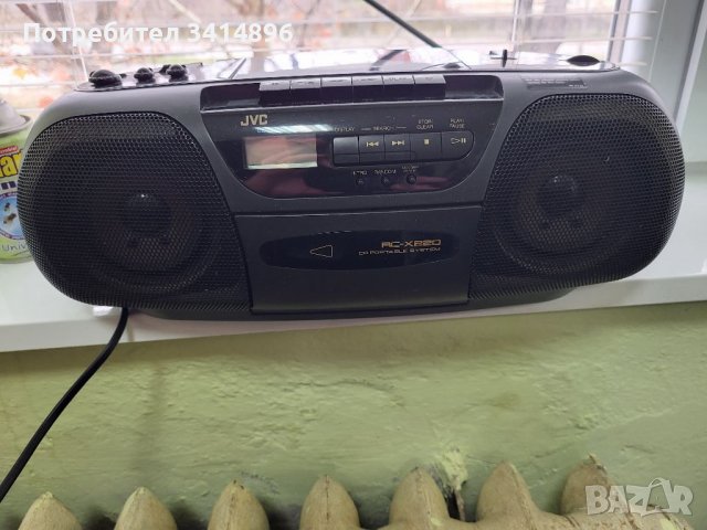 CD радиокасетофон JVC RC-X220