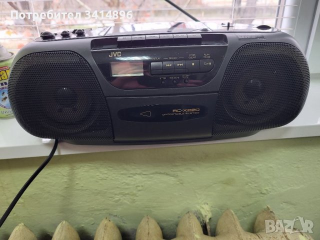 CD радиокасетофон JVC RC-X220, снимка 1