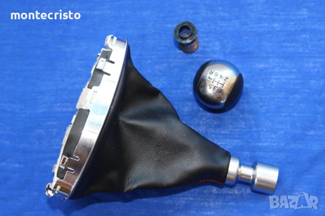 Кожена топка скоростен лост Ford Puma след 2019 / маншон скоростен лост, снимка 3 - Части - 37693649