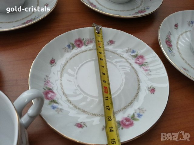 Стар български порцелан чаши са чай , снимка 6 - Антикварни и старинни предмети - 33413974