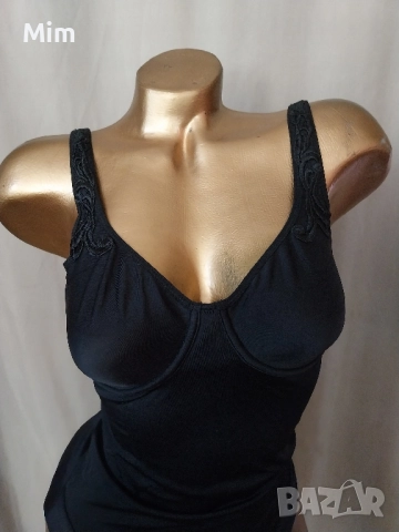 ТСМ 80 В Черно еластично боди , снимка 3 - Корсети, бюстиета, топове - 51479461