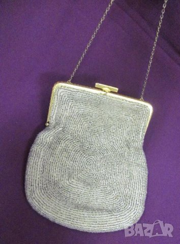 30-те Дамска Чанта с мъниста, снимка 7 - Антикварни и старинни предмети - 36891463