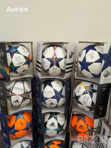 Колекция футболни топки ADIDAS CHAMPIONS LEAGUE, снимка 10 - Футбол - 26384034