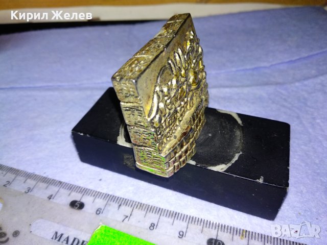 Стар ПОСРЕБРЕН БАРЕЛЕФ - СУВЕНИР с МАРКИРОВКА 925 SC РЯДЪК КРАСИВ За КОЛЕКЦИЯ 41372, снимка 5 - Колекции - 43589537