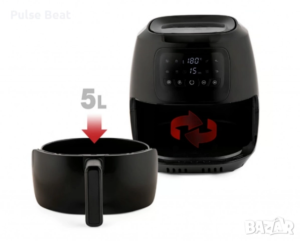 Фритюрник с горещ въздух MFX-415D, 4.2L, 1500W, дигитален, снимка 6 - Фритюрници - 52429438