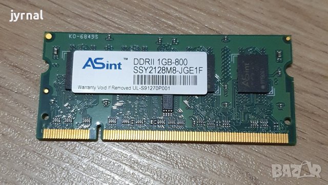 RAM памет Asint за Лаптоп, снимка 1 - Части за лаптопи - 38186757