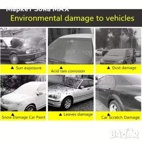 Защити колата си целогодишно – универсална покривка за почти всички автомобили, снимка 3 - Аксесоари и консумативи - 52868371