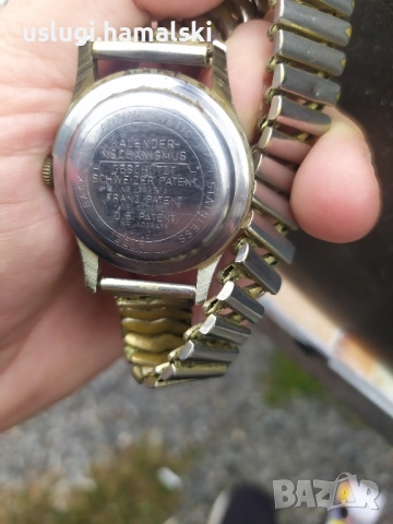 Ретро механичен часовник, снимка 5 - Антикварни и старинни предмети - 52095329