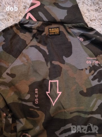 Ново дамско поло с дълъг ръкав G-Star slim-fit Lecite ao Turtle оригинал, снимка 10 - Блузи с дълъг ръкав и пуловери - 39545811