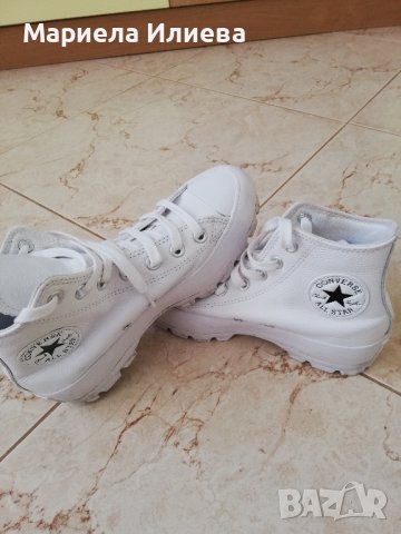 дамски кожени кецове CONVERSE, снимка 11 - Маратонки - 43468354