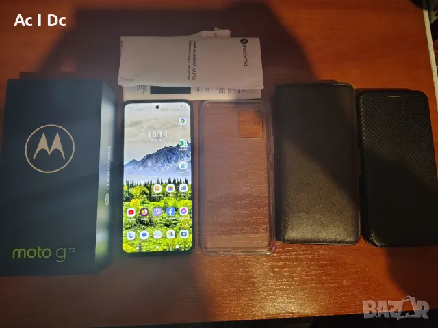 MOTOROLA G72, 128GB, RAM 8 GB, 108+8+2 MP с Гаранция, снимка 2 - Motorola - 48731215