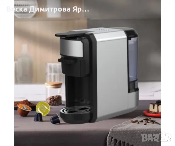 Кафемашина 8в1 Voltz Premium Инокс , 19 бара/ 1450W, 2 ГОДИНИ ГАРАНЦИЯ, снимка 4 - Кафемашини - 49413354