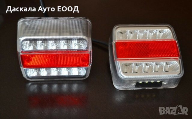 1 бр. ЛЕД LED комбинирана задна светлина стопове 12-24V , TRL004 , снимка 2 - Аксесоари и консумативи - 35501960