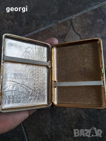 ретро руска алуминиева табакера     26/3, снимка 7 - Колекции - 50758008