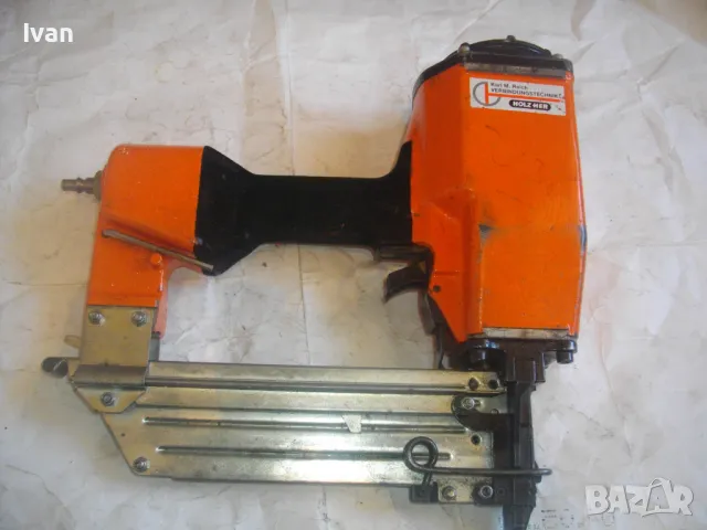 HOLZ-HER ПНЕВМАТИЧЕН ТАКЕР КОМБИНИРАН 32-65мм Немски Строителен Промишлен Индустриален Почти нов , снимка 15 - Други инструменти - 47351715