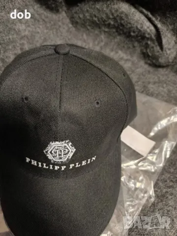  Нова шапка с козирка Philipp Plein тип бейзболна, снимка 4 - Шапки - 48614243