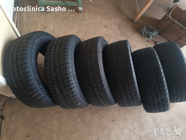 6 бр. Зимни Бусови гуми 215/65-15С Мишелин,континентал внос от Германия , снимка 5 - Гуми и джанти - 48176837
