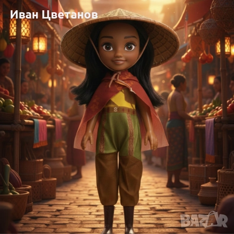 Кукла Рая със шапка и музика – Коледен подарък, който носи радост и магия