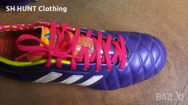 Adidas Adipure 11Pro AG Purple/White Размер EUR 42 / UK 8 бутонки естествена кожа 32-14-S, снимка 5 - Футбол - 52228568