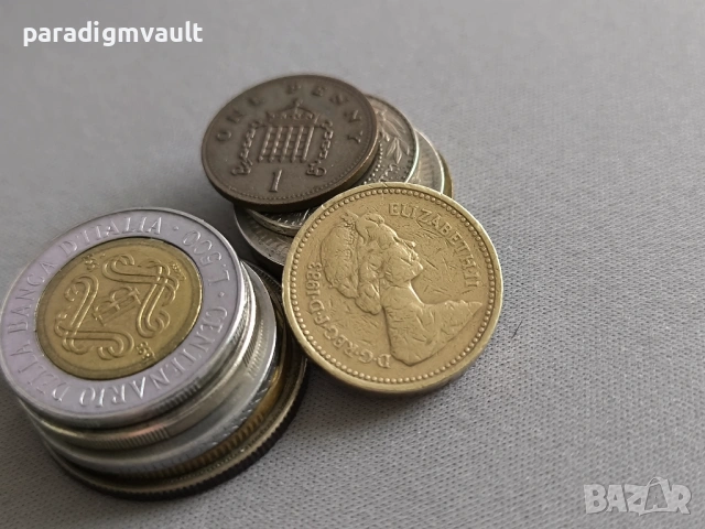 Монета - Великобритания - 1 паунда | 1983г., снимка 2 - Нумизматика и бонистика - 53407074